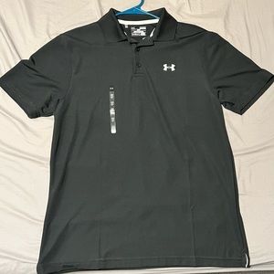 Under Armour Black Men’s Heat Gear Polo Shirt